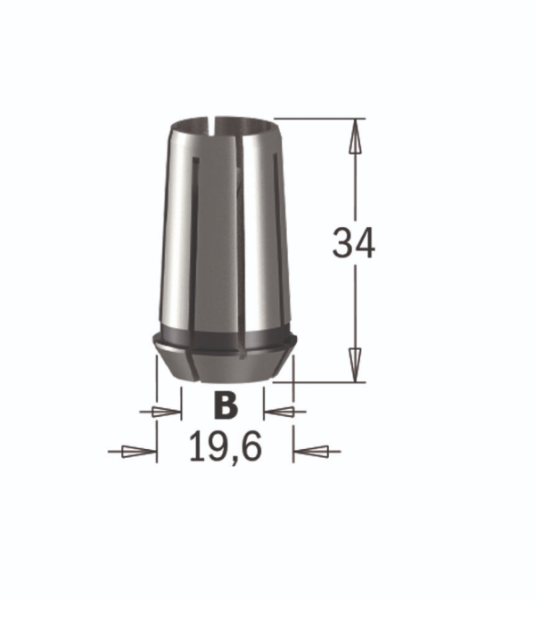 PINZA D=6 ELECTROFRESA CMT1E