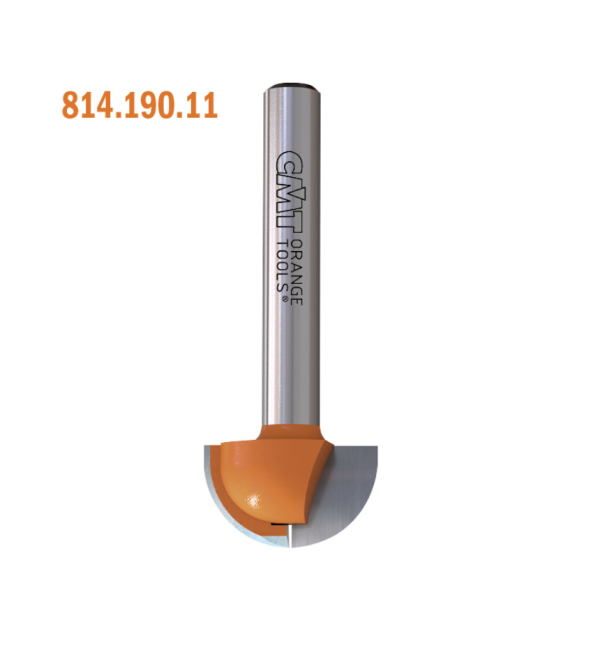 FRESA ROUTER RODON HM D5/8 I=9.5T1/4 Z2 R7.9
