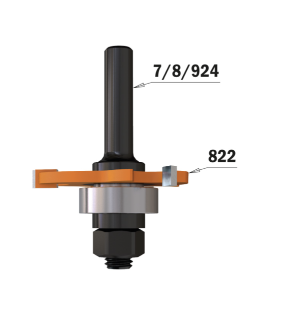 DISCO ROUTER RANURADOR HM E4.0 Z3 F=7.9 - Imagen 3