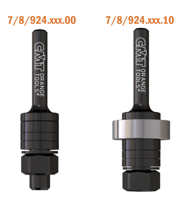MANDRIL PORTA DISCO ROUTER T=12.7 C/TORNILLO - Imagen 2