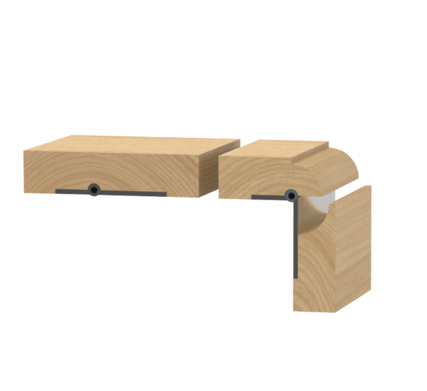 FRESA ROUTER 1/2 CAÑA HM D25.4 T1/4 I12.7 R8 - Imagen 3