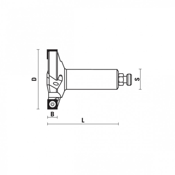FRESA PARA NIVELAR SUPERFICIE D=80 T=25 - Imagen 3