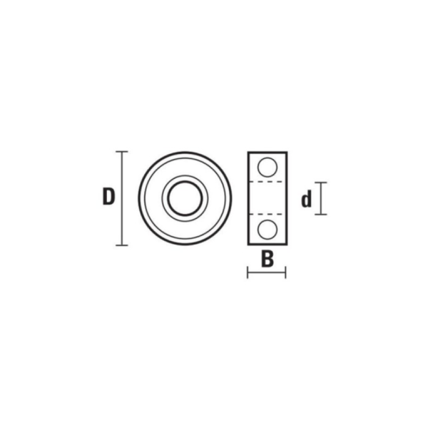 RODAMIENTO FRESA ROUTER 6.35X D12.7M