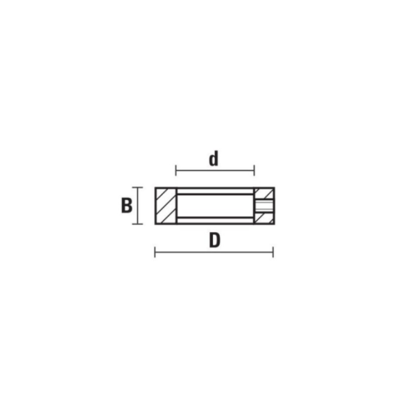 ANILLO FIJACION ROD.54100200 D=1/2 D=3/4 - Imagen 2